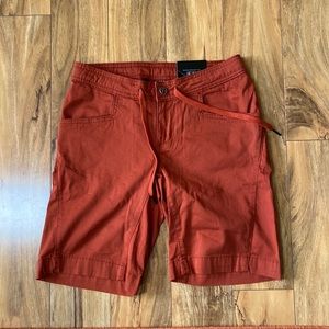 Black Diamond Women’s climbing casual shorts size 6 burnt orange